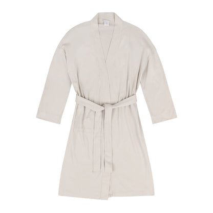 Organic Cotton Knitted Kimono Robe