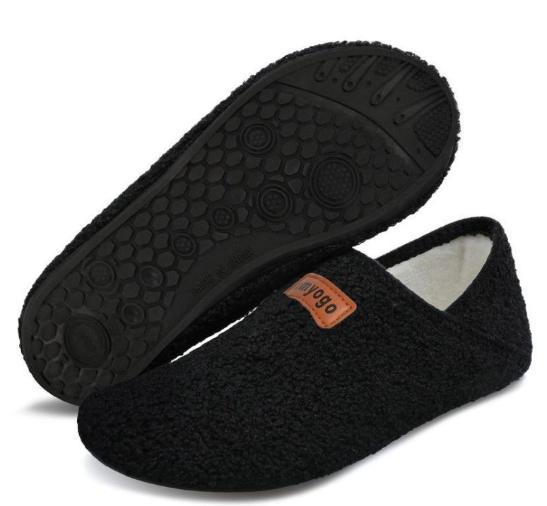 Women's Indoor Sports Slippers | Crocodile-Grain Slip-On House Shoes
