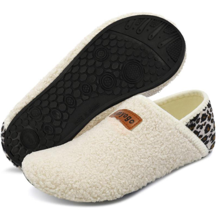 Women's Indoor Sports Slippers | Crocodile-Grain Slip-On House Shoes