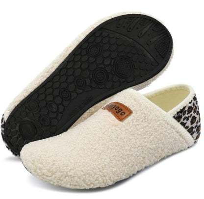 Women's Indoor Sports Slippers | Crocodile-Grain Slip-On House Shoes