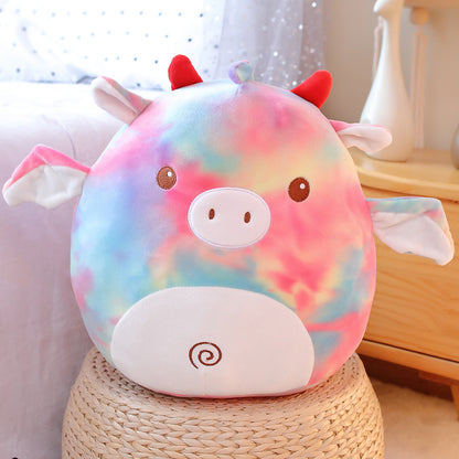 Bat Cow Plush Pillow — Soft Birthday Gift