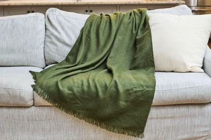 Baby Alpaca Throw Blanket