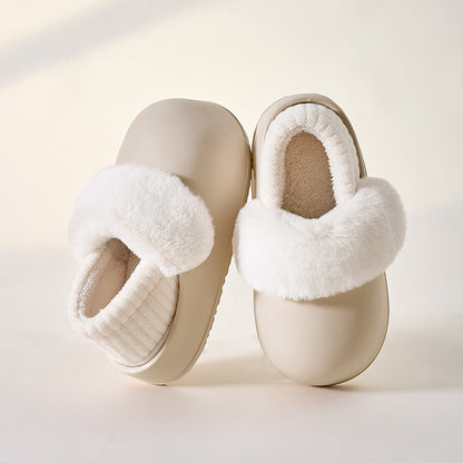 Men's Waterproof Detachable Cotton Slippers