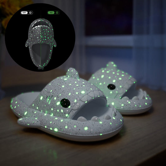 Shark Slippers Glow House Slippers