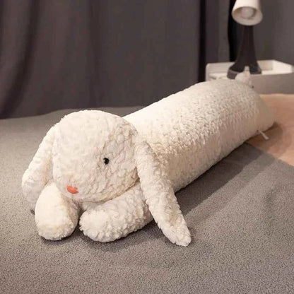 Kawaii Long Gaint Curly Animal Bunny Plush Pillow Doll Bear