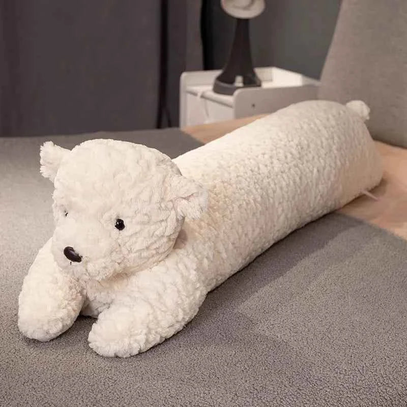 Kawaii Long Gaint Curly Animal Bunny Plush Pillow Doll Bear