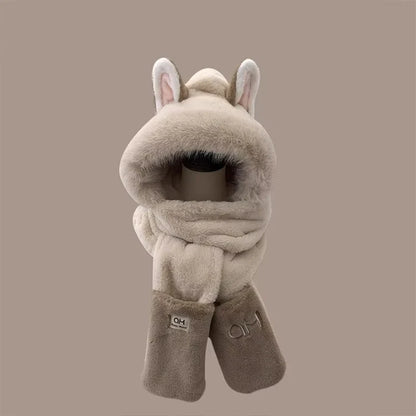 Forest Fox Hoodie Scarf