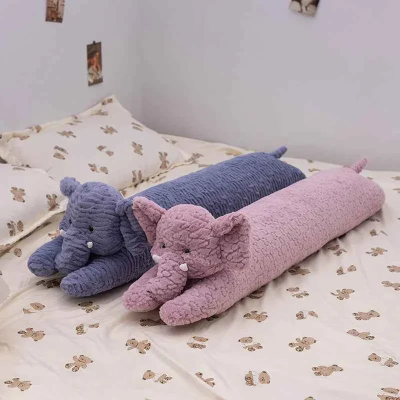 Kawaii Long Gaint Curly Animal Bunny Plush Pillow Doll Bear