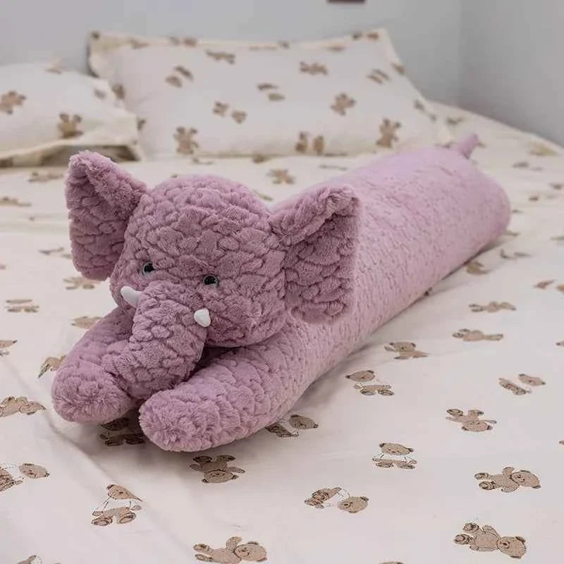 Kawaii Long Gaint Curly Animal Bunny Plush Pillow Doll Bear