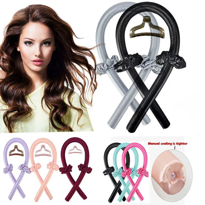 Heatless Curling Rod Headband Set