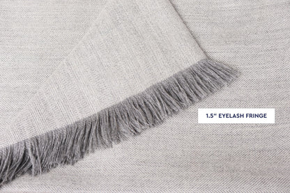 Baby Alpaca Throw Blanket