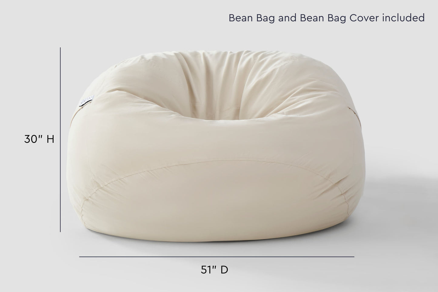 Classic Bean Bag Chair (Standard)