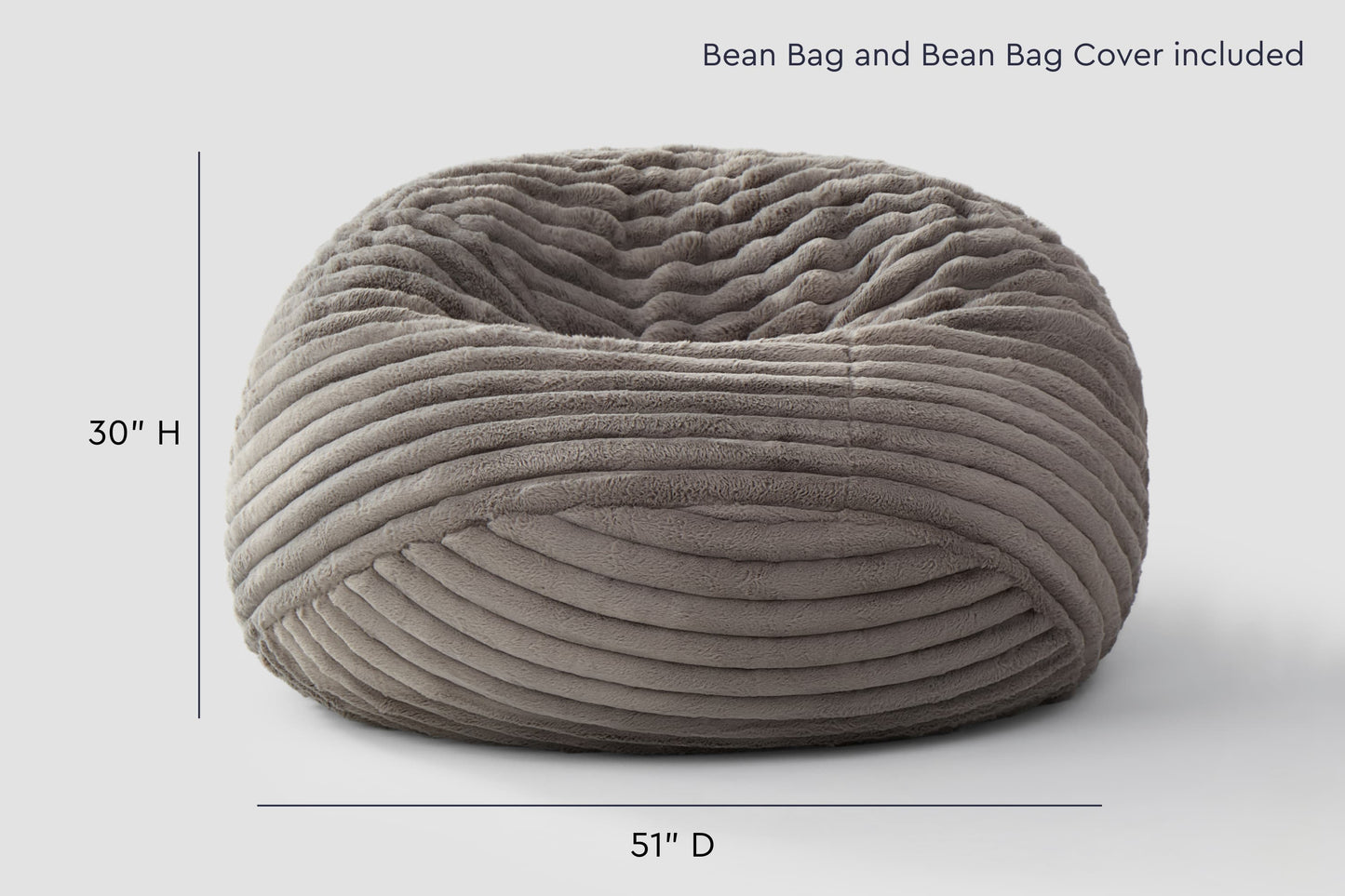 Classic Bean Bag Chair (Standard)