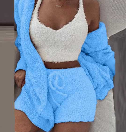 Women's 3-Piece Pajama Set