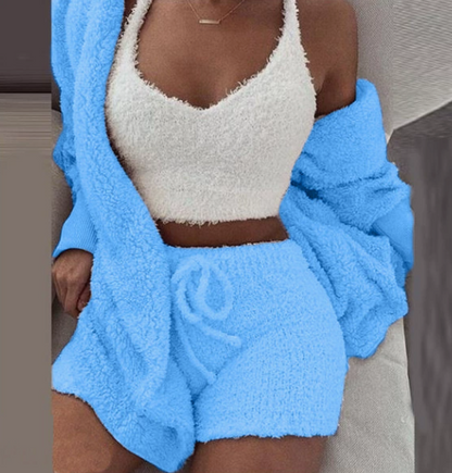 Women's 3-Piece Pajama Set