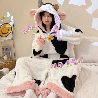 Kigurumi Cow Pajama Onesie