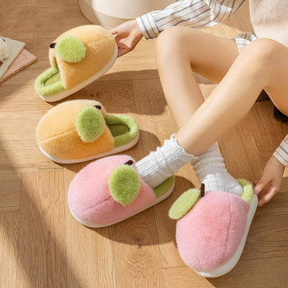 Cozy Plush Indoor Slippers - Warm Winter House Shoes for Women & Men