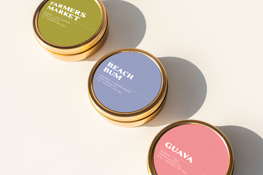 Guava Travel Tin Candle